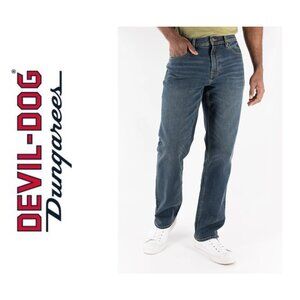 NWOT Devil Dog Dungarees - Relaxed Straight Jean - Burke - 36" x 32"